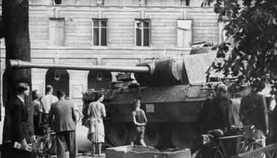 Bevrijding van Parijs, augustus 1944 door Unbekannt