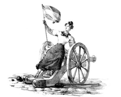 Vrijheid, revolutie van 27-29 juli 1830, Parijs door Unbekannt