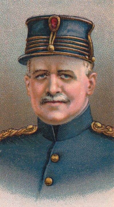 Luitenant-generaal Felix Maximilien Eugene Wielemans 1863-1917, stafchef, 1917 door Unbekannt