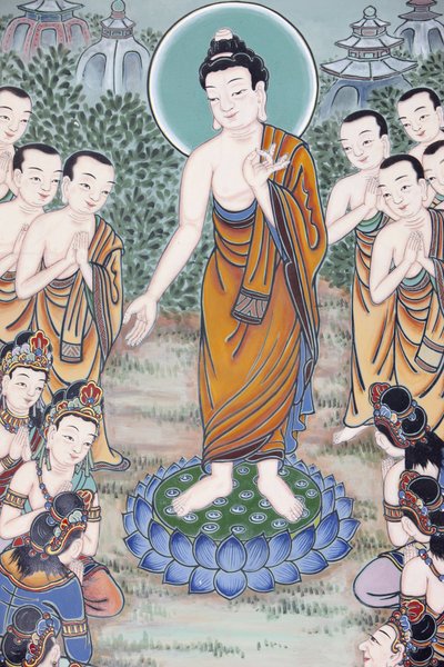 Leven van Boeddha, Seoul, Zuid-Korea door Unbekannt