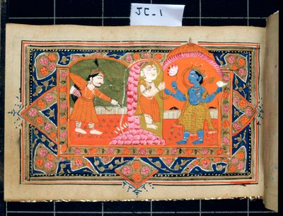 Leven van Krishna door Unbekannt