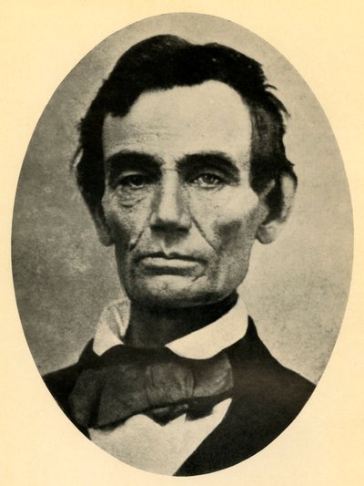 Lincoln, 1858, 1930 door Unbekannt