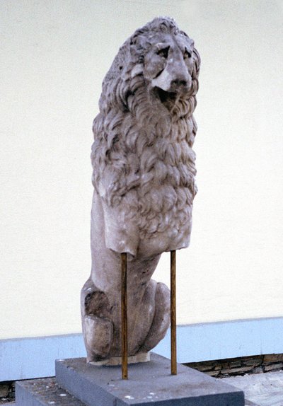 Leeuw, symbool van het koningshuis van Macedonië, 9e-4e eeuw v.Chr. door Unbekannt