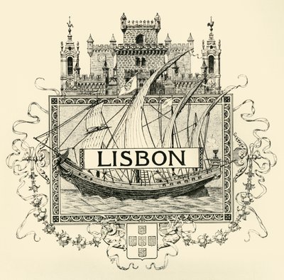 Lissabon, eind 19e-begin 20e eeuw door Unbekannt