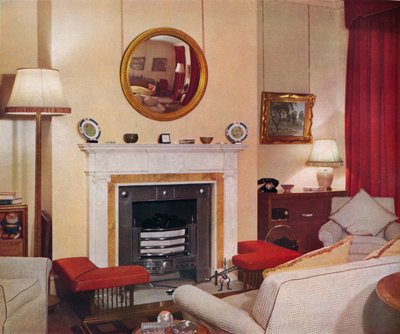 Woonkamer in een flat in St. James