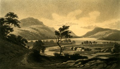 Loch-Tay, vanaf Killin, 1802 door Unbekannt