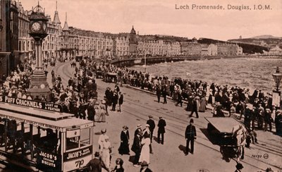 Loch Promenade, Douglas, Isle of Man, ca. 1920 door Unbekannt