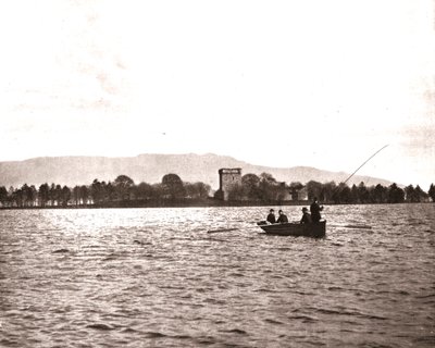 Kasteel Lochleven, Kinross, Schotland, 1894 door Unbekannt