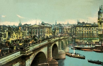 London Bridge, Londen door Unbekannt