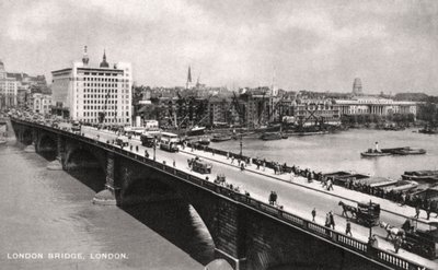 London Bridge, Londen, begin 20e eeuw door Unbekannt