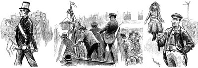 Staking van Londense dokwerkers, september 1889 door Unbekannt