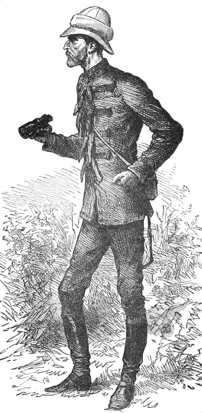 Lord Chelmsford, portret door een officier kort voor de Slag bij Ulundi, ca. 1880 door Unbekannt
