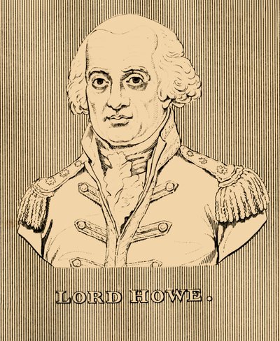 Lord Howe, 1726-1799, 1830 door Unbekannt