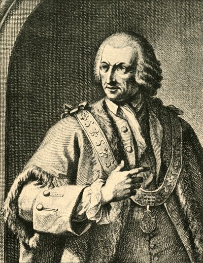 Lord Mayor Beckford, 1709-1770, ca. 1771, 1925 door Unbekannt