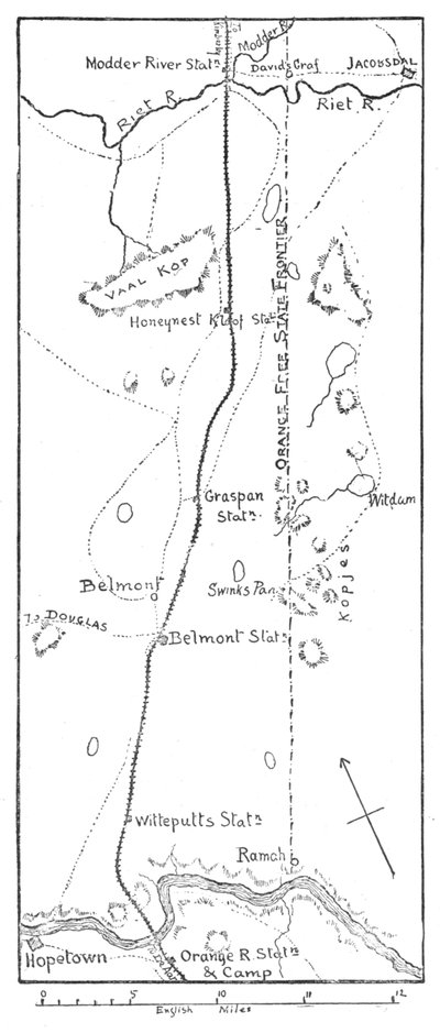 Lord Methuens Opmars naar de Modderrivier, 1902 door Unbekannt