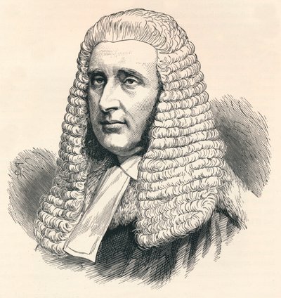 Lord Penzance, rechter van het Hof van Arches, 1896 door Unbekannt