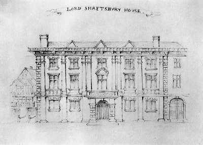 Lord Shaftbury House, Aldersgate Street door Unbekannt