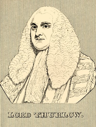 Lord Thurlow, 1731-1806 door Unbekannt