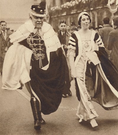 Lord en Lady Armstrong, 12 mei 1937 door Unbekannt
