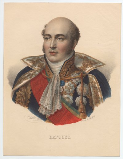 Louis-Nicolas Davout, maarschalk van Frankrijk door Unbekannt