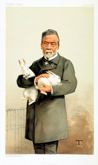 Louis Pasteur, Franse chemicus en grondlegger van de moderne bacteriologie, 1887 door Unbekannt