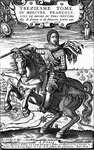 Lodewijk XIII van Frankrijk, 1629 door Unbekannt