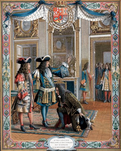Lodewijk XIV roept duc d