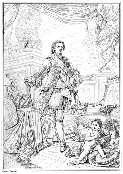 Lodewijk XVI, Koning van Frankrijk door Unbekannt
