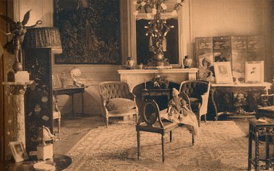 Louis XVI Kamer in de Cubaanse Ambassade in Brussel, België door Unbekannt