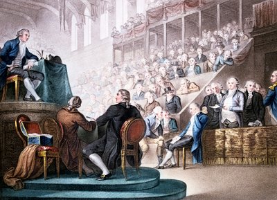 Lodewijk XVI voor de Nationale Conventie, 26 december 1792, 1796 door Unbekannt