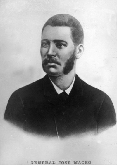 Luitenant-generaal Jose Maceo 1845-1896, tweede in bevel van het Cubaanse Leger van Onafhankelijkheid, c1910 door Unbekannt