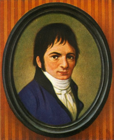 Ludwig van Beethoven door Unbekannt