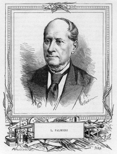 Luigi Palmieri, Italiaanse geofysicus, 1893 door Unbekannt