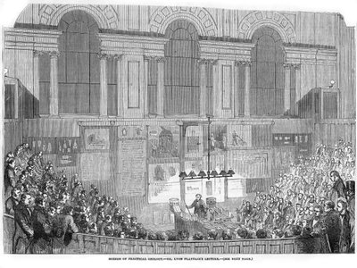 Lyon Playfair, Schotse chemicus en politicus, lezend, 1852 door Unbekannt