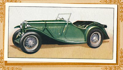 M.G. Magnette N Type, ca. 1936 door Unbekannt