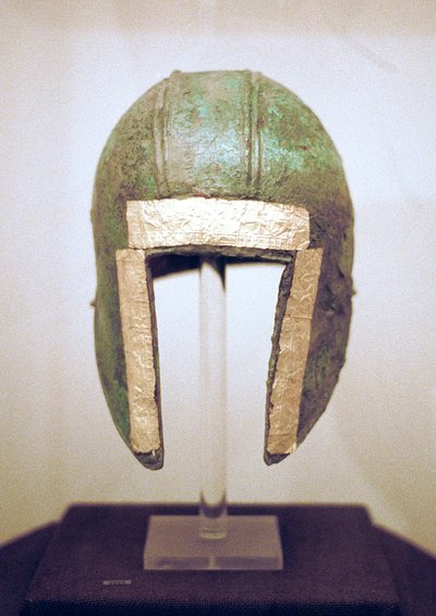 Macedonische helm, 3e eeuw v.Chr. door Unbekannt