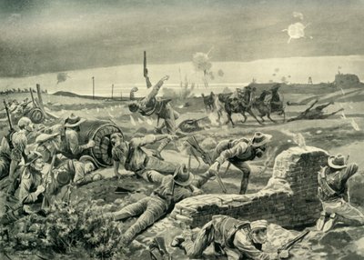 Mafeking: Eloffs wanhopige aanval op de vooravond van de bevrijding, 1901 door Unbekannt