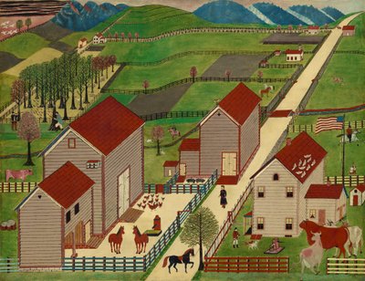Mahantango Valley Farm, eind 19e eeuw door Unbekannt