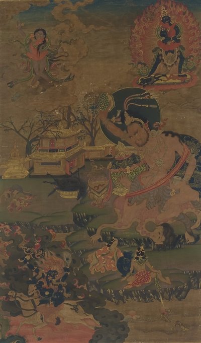 Mahasiddha Damarupa, 18e eeuw door Unbekannt