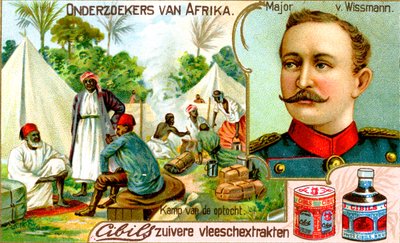 Majoor von Wissman, Duitse soldaat door Unbekannt