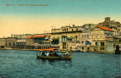 Malta - Admiraliteitshuis Vittoriosa, ca. 1918-ca. 1939 door Unbekannt