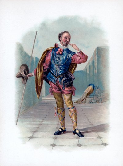 Malvolio, 1891 door Unbekannt