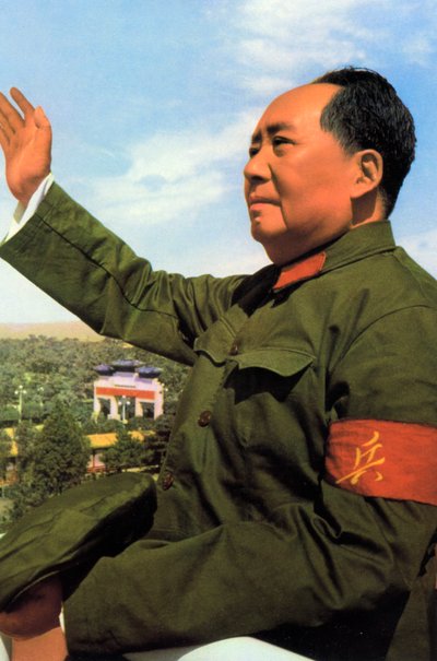 Mao Zedong, Chinese communistische revolutionair en leider, ca. 1950s-1960s door Unbekannt