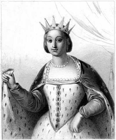 Marguerite de Provence, Koningin-gemalin van Lodewijk IX van Frankrijk door Unbekannt