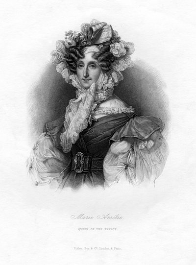 Maria Amalia Teresa van de Twee Siciliën, 19e eeuw door Unbekannt