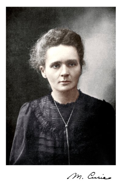 Marie Curie, Pools-Franse natuurkundige, 1917 door Unbekannt