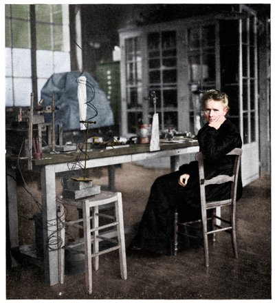 Marie Curie, Pools-Franse natuurkundige, c1920 door Unbekannt