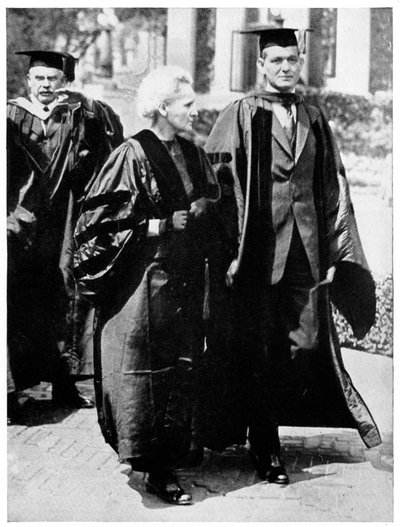 Marie Curie, Pools-Franse natuurkundige, 1921 door Unbekannt