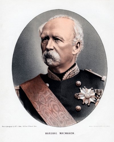 Marie Edme Patrice Maurice MacMahon, Hertog van Magenta, Franse soldaat en staatsman, c1880 door Unbekannt