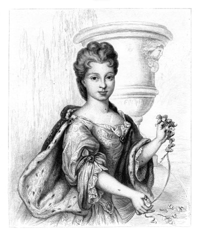 Marie Louise Elisabeth van Orléans door Unbekannt